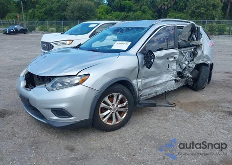 2015 Nissan Rogue Sv z USA, uszkodzony, nr VIN KNMAT2MV8FP531007